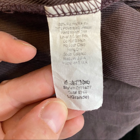 Mod Ref Short Sleeve Wrap Dress Size Large - Picture 2 of 9